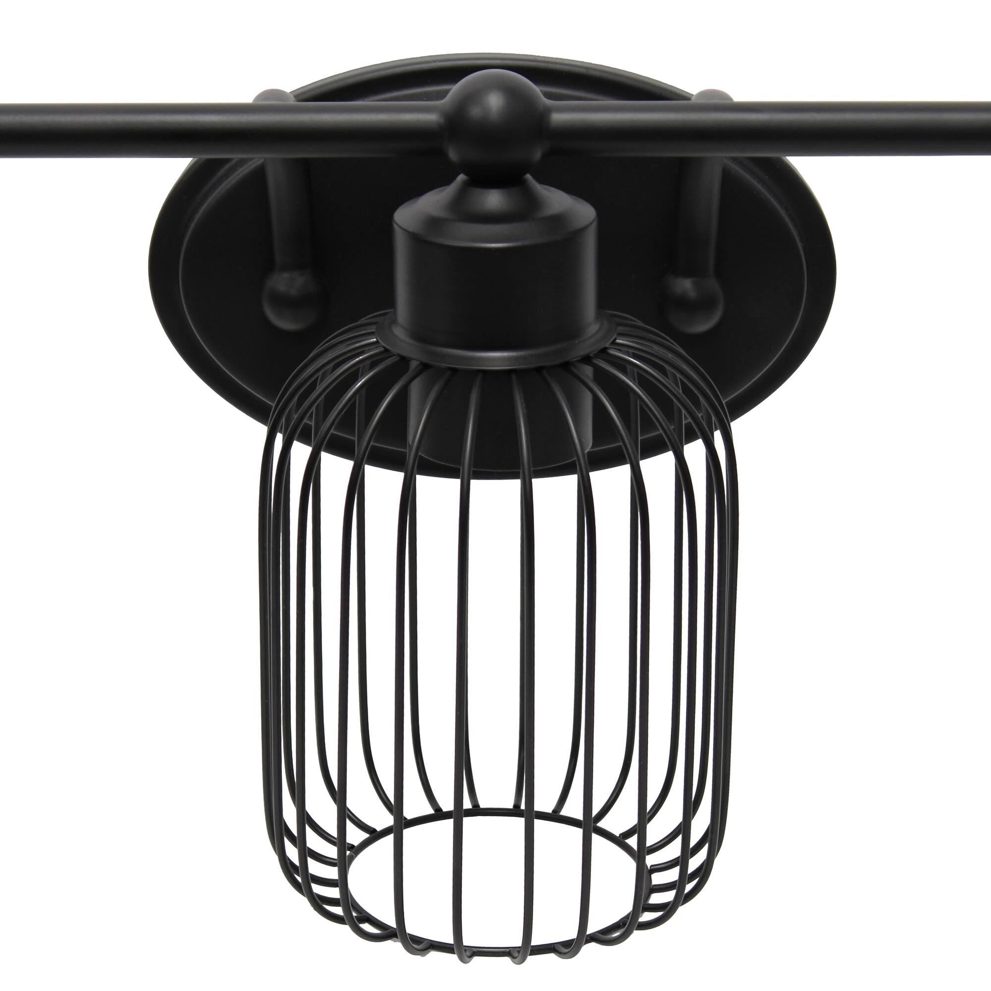 Lalia Home Ironhouse 3 Light Industrial Cage Vanity